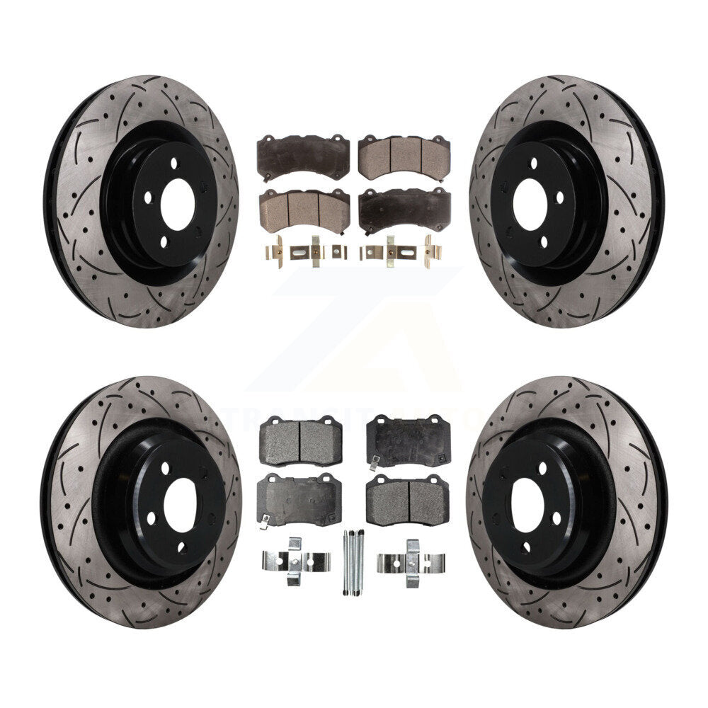 Performance Upgrade Brake Kit For 2015 Dodge Challenger SRT Hellcat/SRT 392 KDT-101849 Transit Auto
