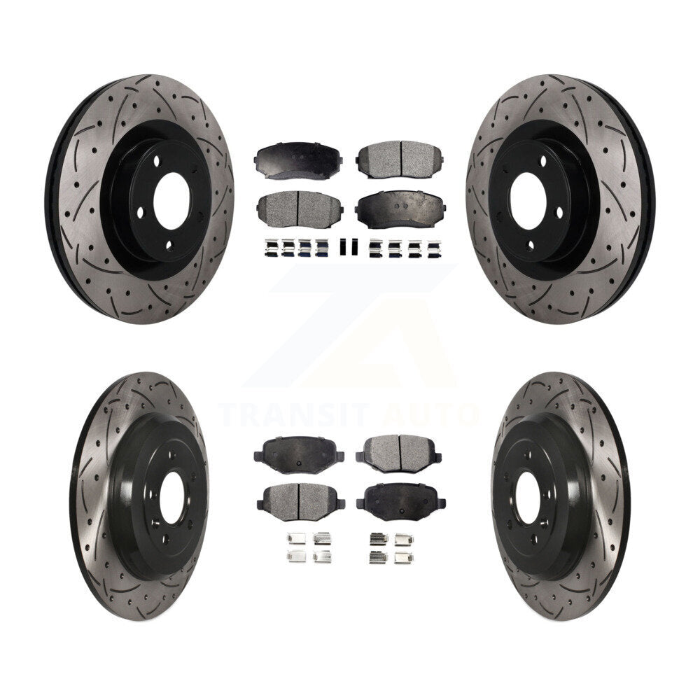 Performance Upgrade Brake Kit For 2014 Ford Edge KDT-101851 Transit Auto
