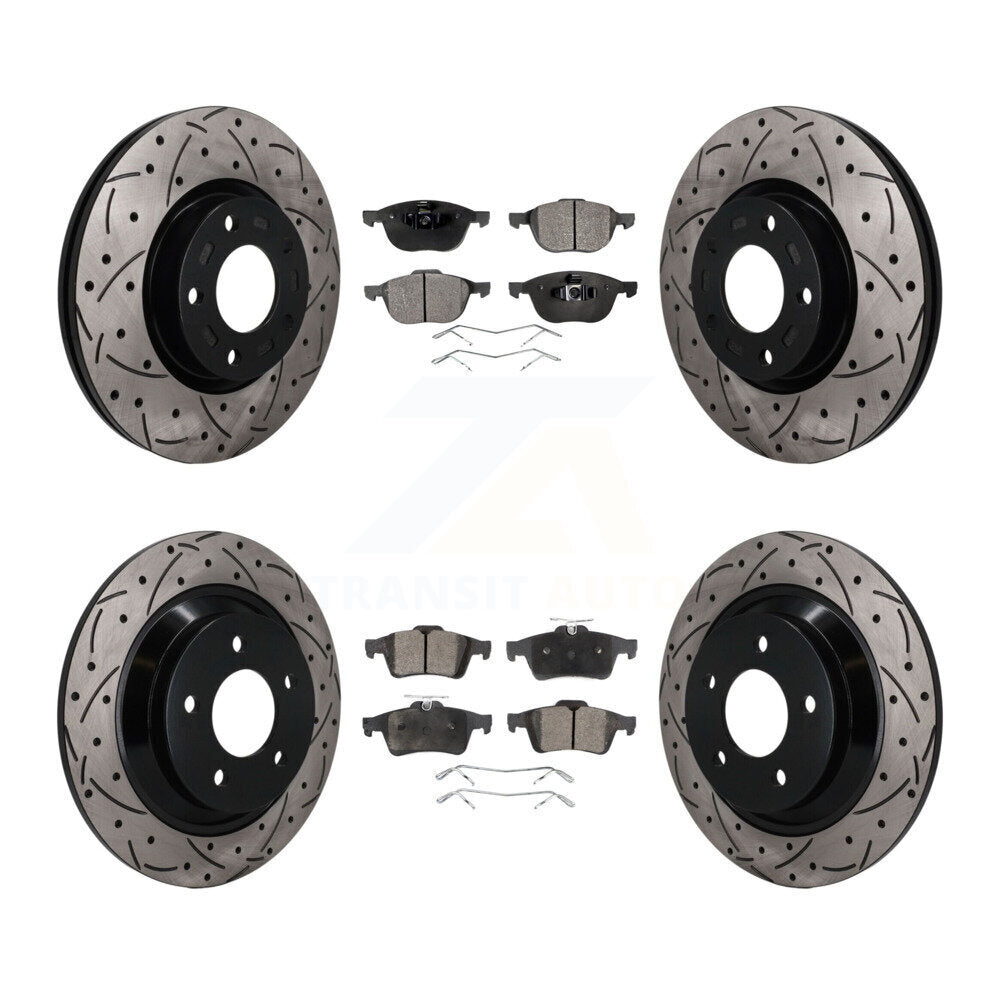 Performance Upgrade Brake Kit For 2013 Mazda 5 KDT-101860 Transit Auto