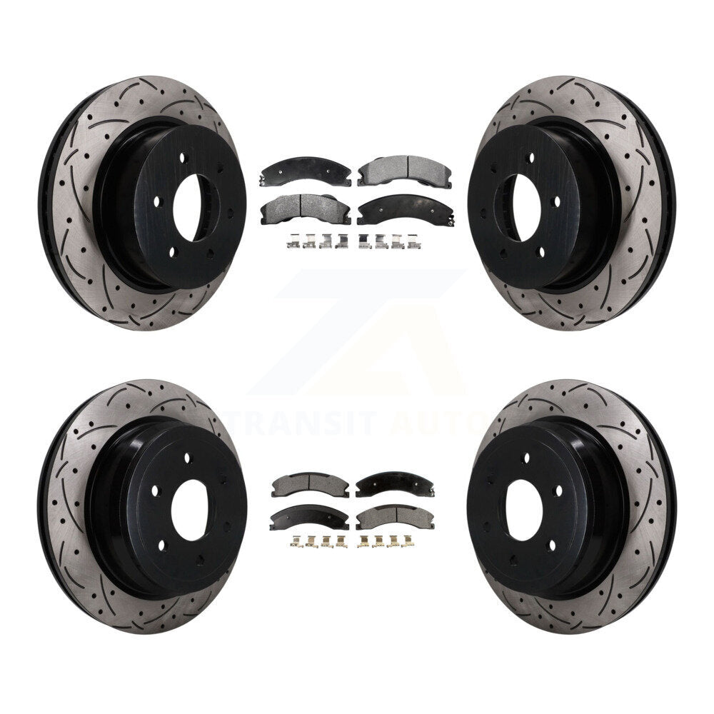 Performance Upgrade Brake Kit For 2024 Nissan TITAN XD KDT-101862 Transit Auto