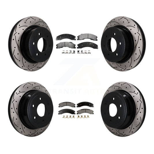 Performance Upgrade Brake Kit For 2024 Nissan TITAN XD KDT-101862 Transit Auto