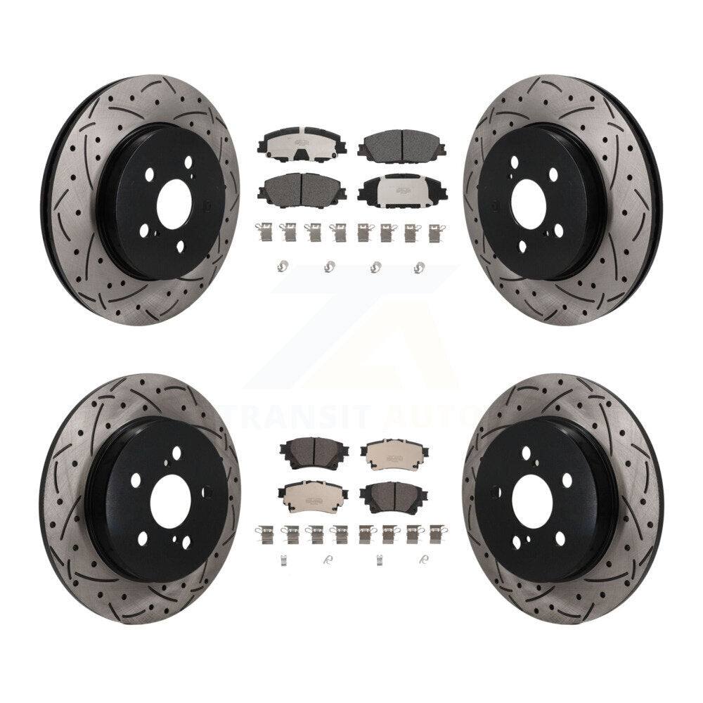 Performance Upgrade Brake Kit For 2024 Toyota Corolla KDT-101868 Transit Auto