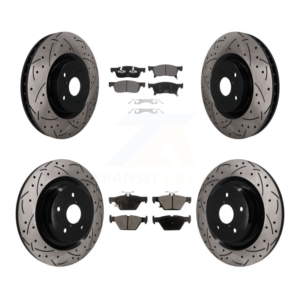 Performance Upgrade Brake Kit For 2024 Subaru Ascent KDT-101875 Transit Auto