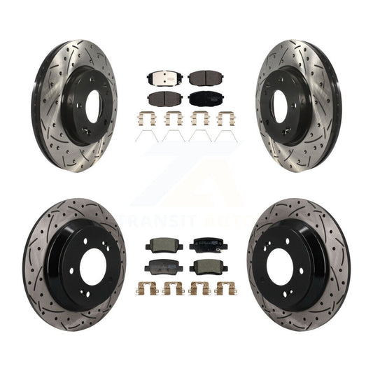 Performance Upgrade Brake Kit For 2025 Kia Seltos FWD. With Electric Parking Brake KDT-101892 Transit Auto