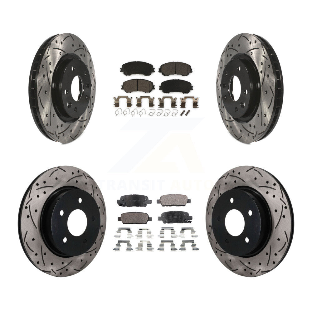 Performance Upgrade Brake Kit For 2017 Nissan Qashqai With Electric Parking Brake KDT-101910 Transit Auto