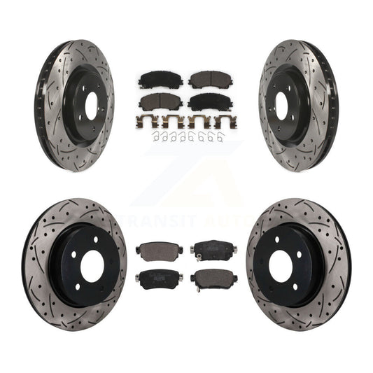 Performance Upgrade Brake Kit For 2019 Nissan Rogue FULL HYBRID EV-GAS (FHEV) engine. With Electric Parking Brake KDT-101914 Transit Auto