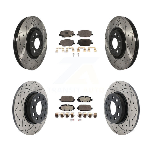 Performance Upgrade Brake Kit For 2023 Jeep Compass KDT-101928 Transit Auto