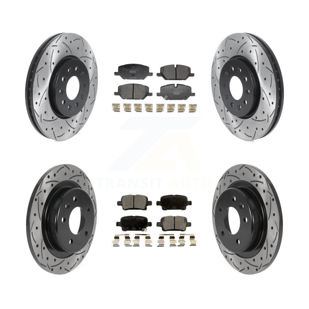 Performance Upgrade Brake Kit For 2020 Chevrolet Equinox 2.0L. With 321mm Diameter Front Rotor and From Chassis / VIN # LS723983 KDT-101935 Transit Auto