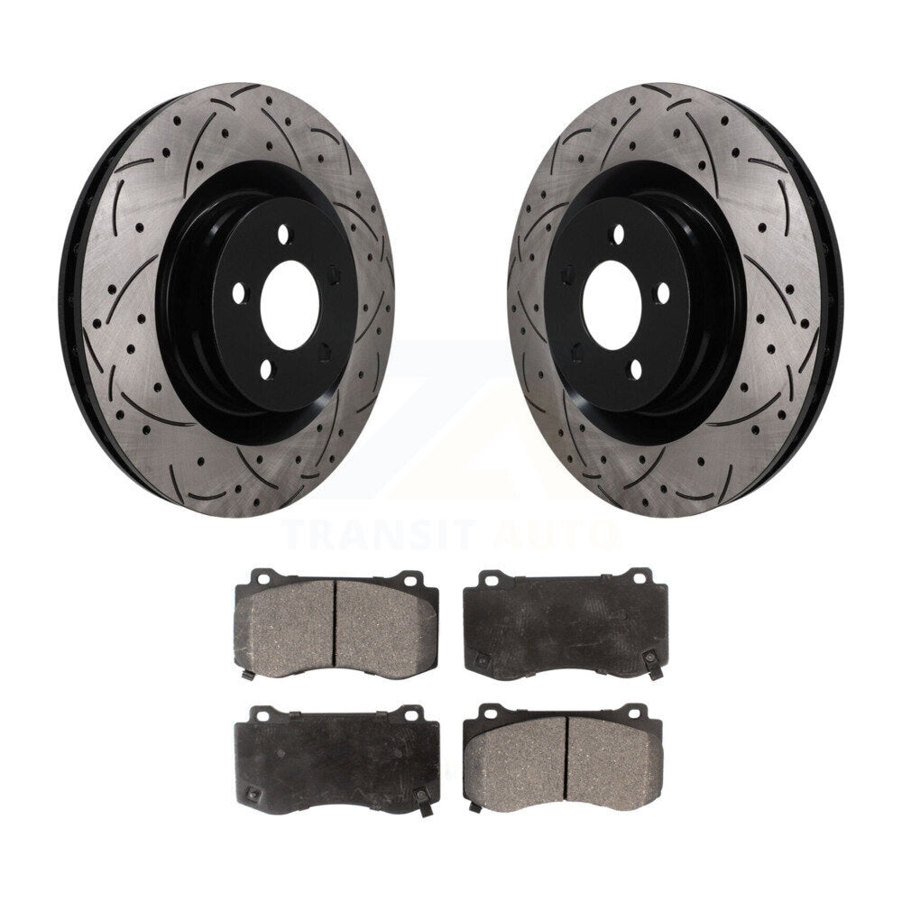 Performance Upgrade Brake Kit For 2008 Dodge Challenger KDT-101842 Transit Auto