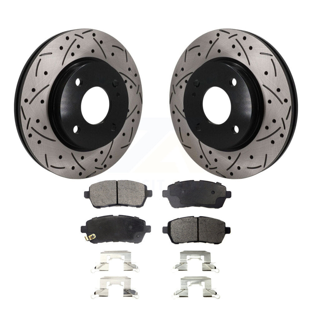 Performance Upgrade Brake Kit For 2014 Ford Fiesta S/Titanium/SE Transit Auto