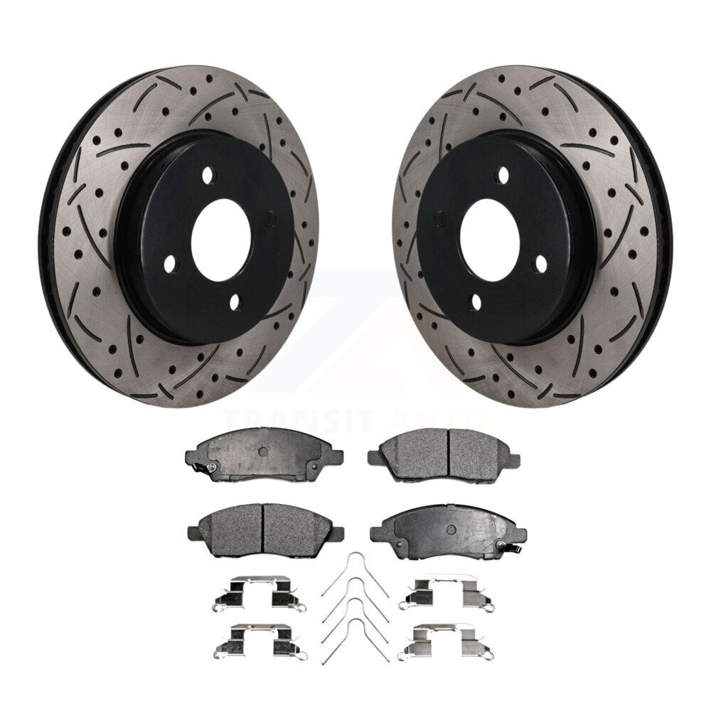 Performance Upgrade Brake Kit For 2015 Nissan Versa Transit Auto