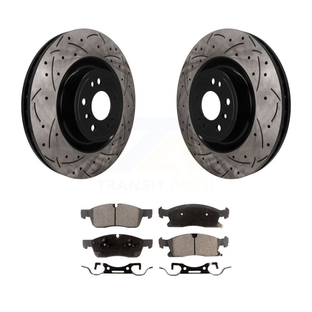 Performance Upgrade Brake Kit For 2013 Mercedes-Benz GL350 Without Sport Package KDT-101866 Transit Auto