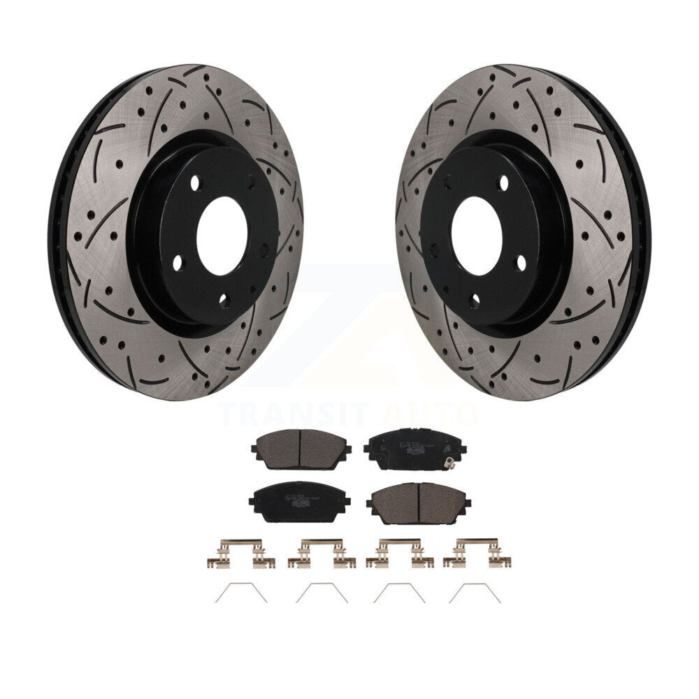 Performance Upgrade Brake Kit For 2025 Mazda 3 AWD KDT-101829 Transit Auto