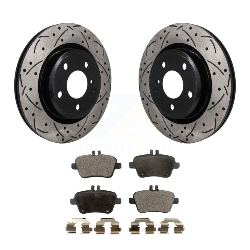 Performance Upgrade Brake Kit For 2014 Mercedes-Benz CLA250 AWD. With Sport Package KDT-101841 Transit Auto