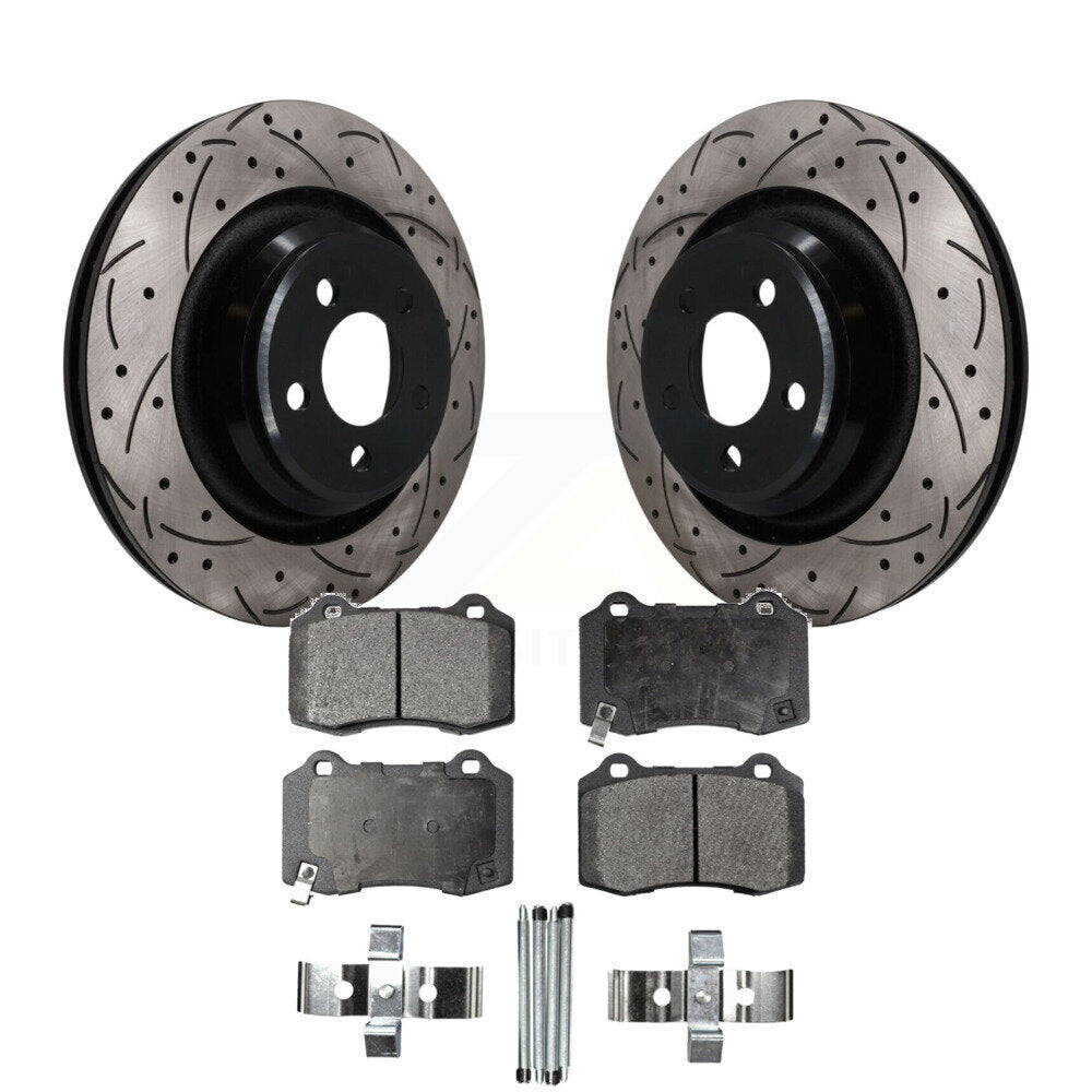 Performance Upgrade Brake Kit For 2008 Dodge Challenger KDT-101842 Transit Auto