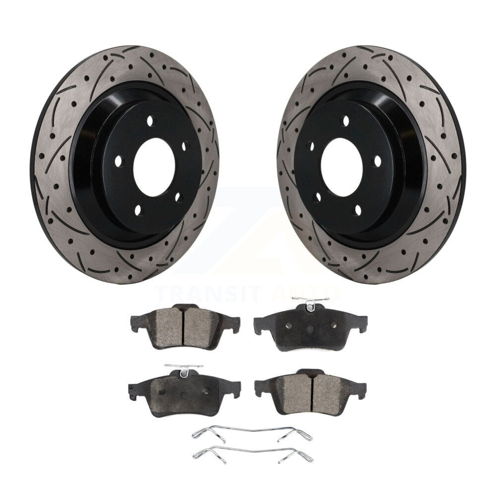 Performance Upgrade Brake Kit For 2013 Mazda 5 KDT-101860 Transit Auto