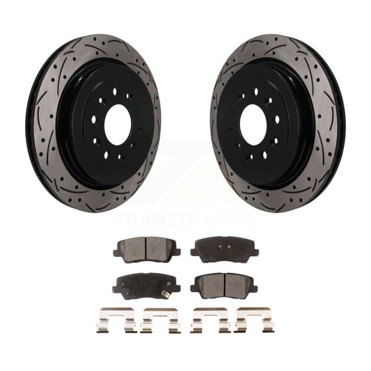 Performance Upgrade Brake Kit For 2013 Cadillac ATS With 300mm Diameter Front Rotor Transit Auto