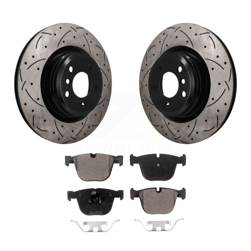 Performance Upgrade Brake Kit For 2009 BMW 750i KDT-102098 Transit Auto