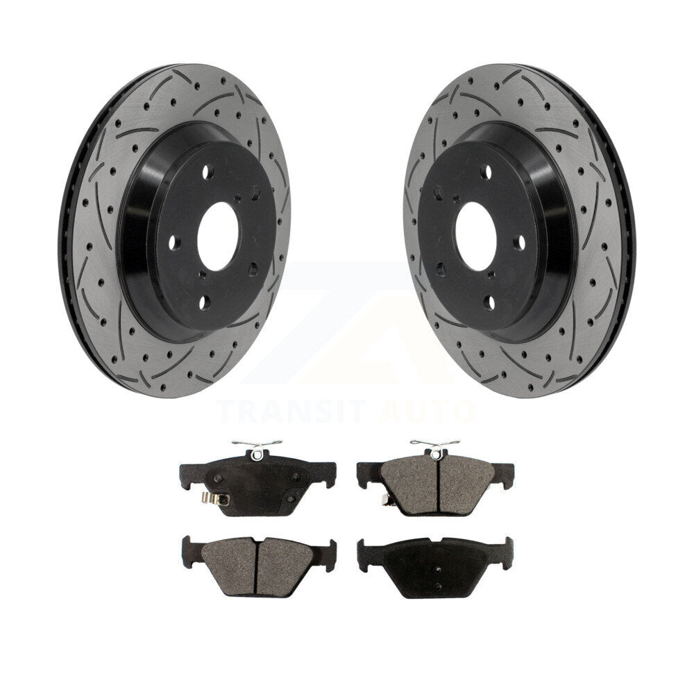 Performance Upgrade Brake Kit For 2022 Subaru Forester With 316mm Diameter Front Rotor KDT-101918 Transit Auto