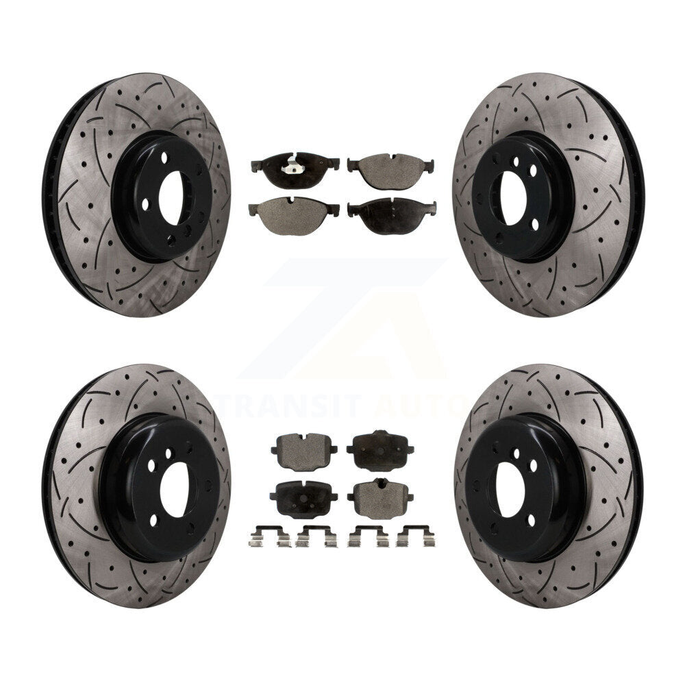 Performance Upgrade Brake Kit For 2015 BMW 650i Gran Coupe KDT-102095 Transit Auto