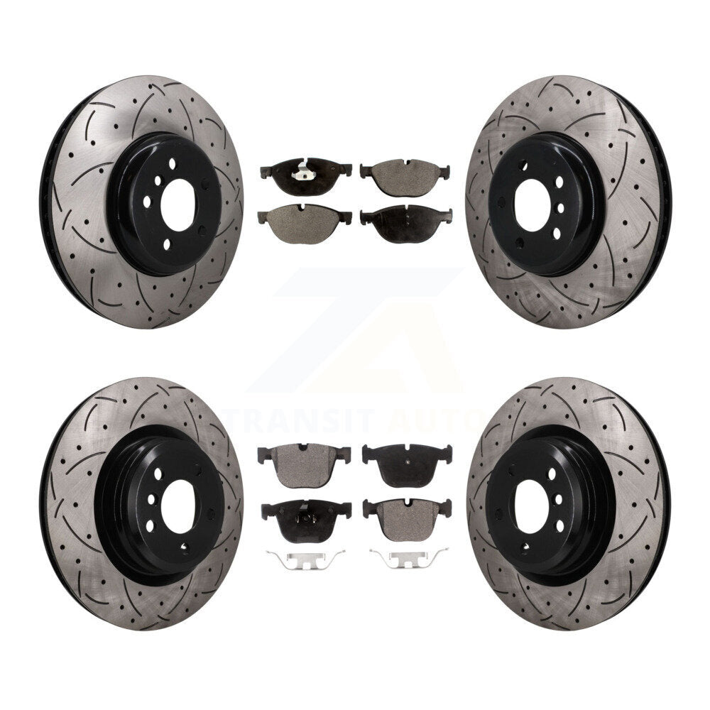 Performance Upgrade Brake Kit For 2009 BMW 750i KDT-102098 Transit Auto