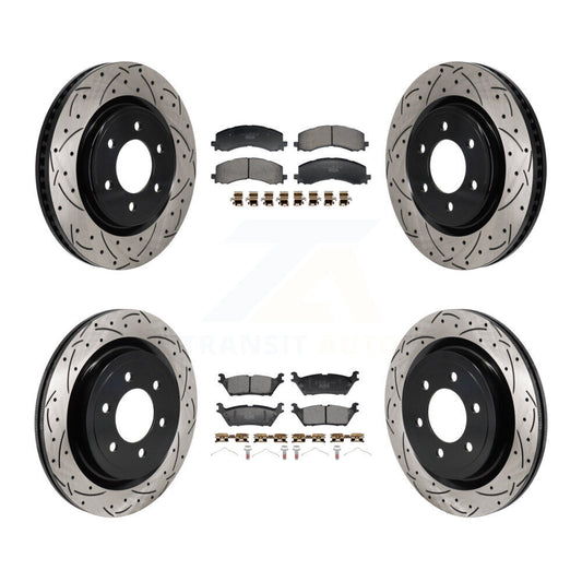 Performance Upgrade Brake Kit For 2025 Ford F-150 With 350mm Diameter Rear Rotor KDT-102158 Transit Auto