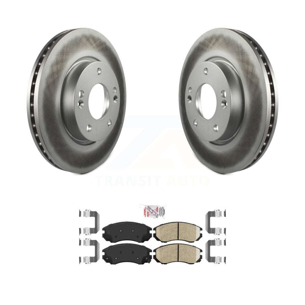 Coated Upgrade Brake Kit For 2004 Hyundai Tiburon KGA-103184 Transit Auto