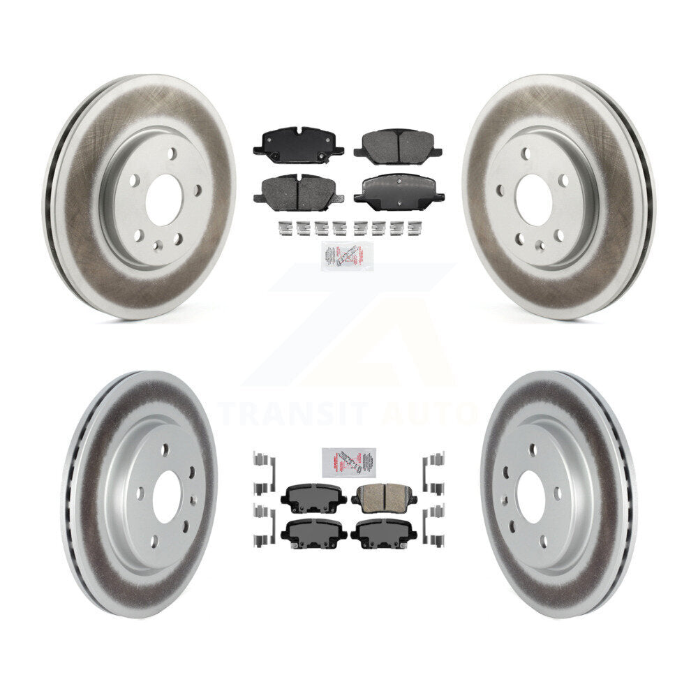 Coated Upgrade Brake Kit For 2023 Buick Envision 2.0L KGA-102931 Transit Auto