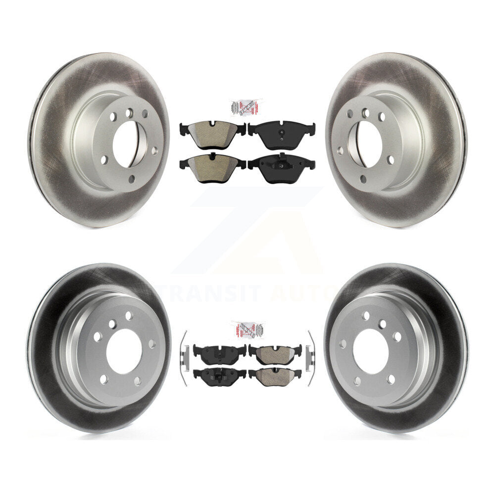 Coated Upgrade Brake Kit For 2010 BMW 328i xDrive KGA-103206 Transit Auto