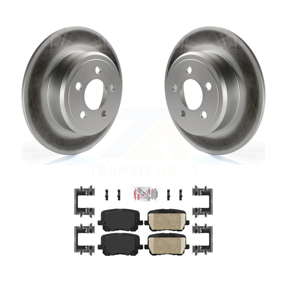 Coated Upgrade Brake Kit For 2014 Dodge Charger Pursuit and with RWD and 3.6L KGA-104972 Transit Auto
