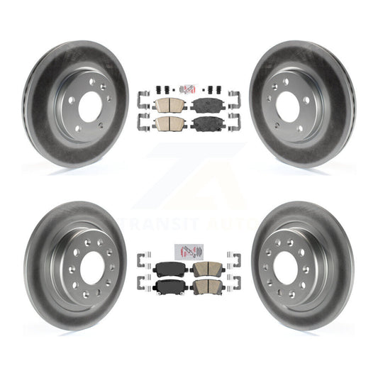 Coated Upgrade Brake Kit For 2016 Chevrolet Malibu Carryover Model KGA-105148 Transit Auto