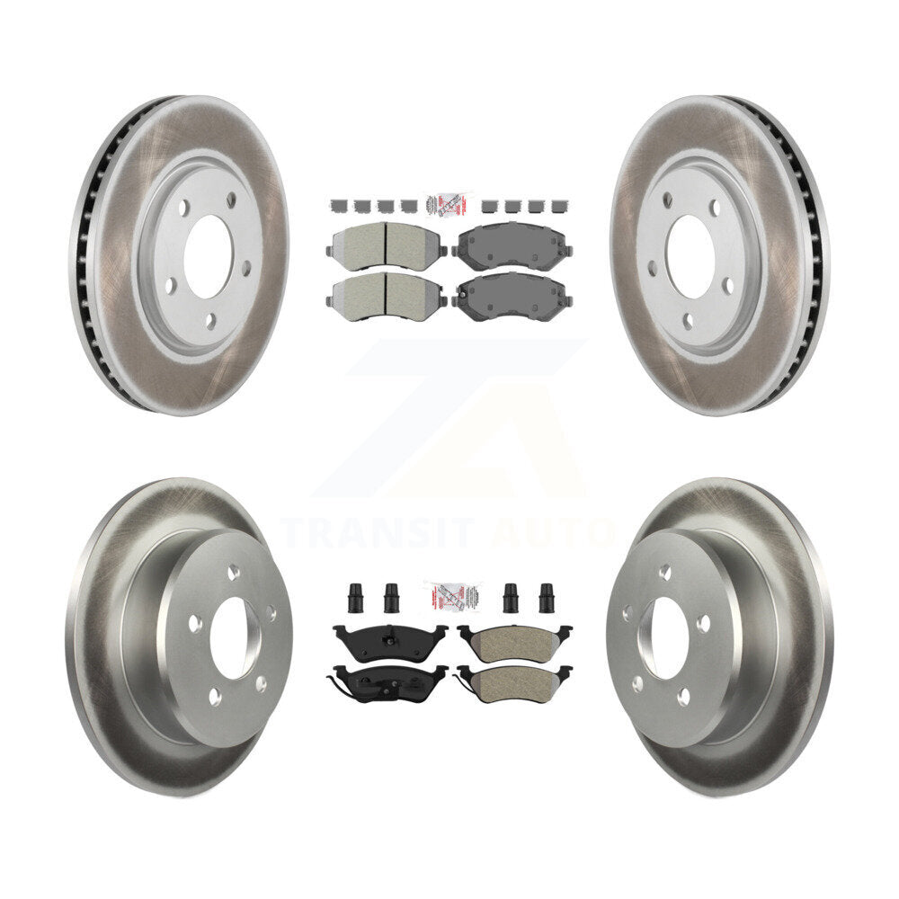 Coated Upgrade Brake Kit For 2006 Dodge Grand Caravan Drum rear brakes KGA-105344 Transit Auto