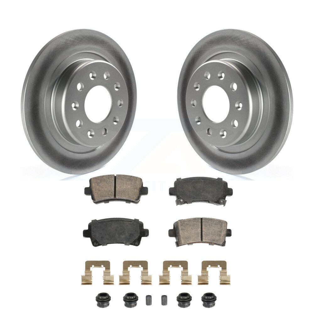 Coated Upgrade Brake Kit For 2016 Chevrolet Malibu Carryover Model KGA-105148 Transit Auto