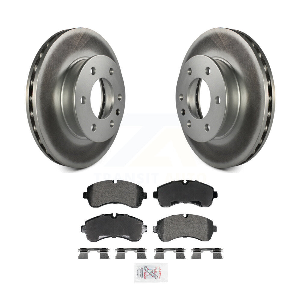 Coated Upgrade Brake Kit For 2022 Mercedes-Benz Sprinter 3500XD RWD. With Single Rear Wheels and With Electric Parking Brake KGC-102529 Transit Auto