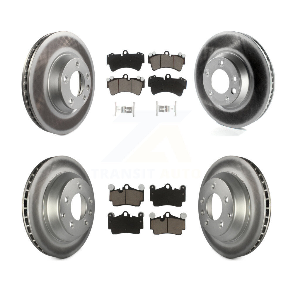 Coated Upgrade Brake Kit For 2004 Volkswagen Touareg With 350mm Diameter Front Rotor KGC-100002 Transit Auto