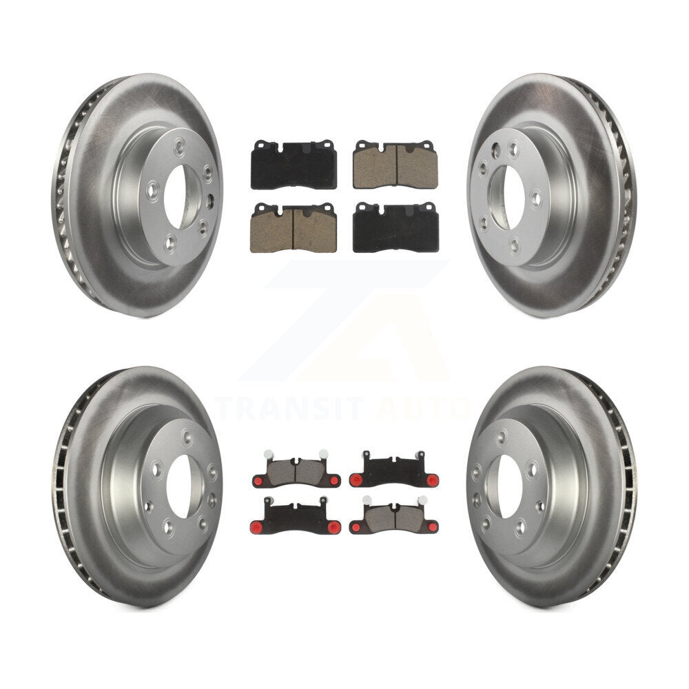Coated Upgrade Brake Kit For 2015 Volkswagen Touareg With 330mm Diameter Front Rotor KGC-100006 Transit Auto