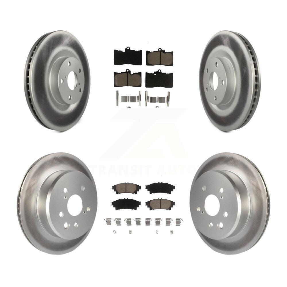 Coated Upgrade Brake Kit For 2020 Lexus IS300 3.5L KGC-100007 Transit Auto