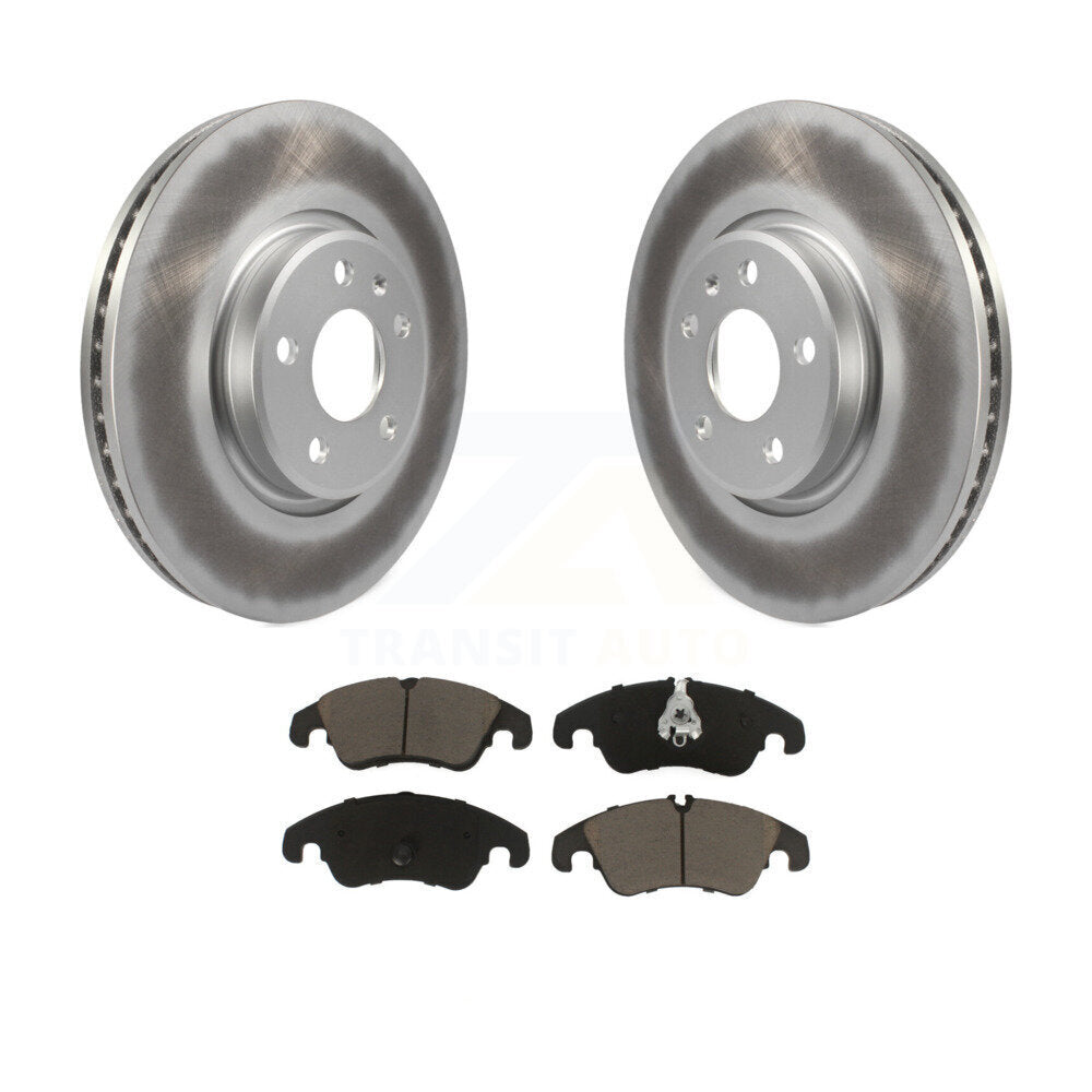 Coated Upgrade Brake Kit For 2013 Audi A6 With 320mm Diameter Front Rotor KGC-101051 Transit Auto