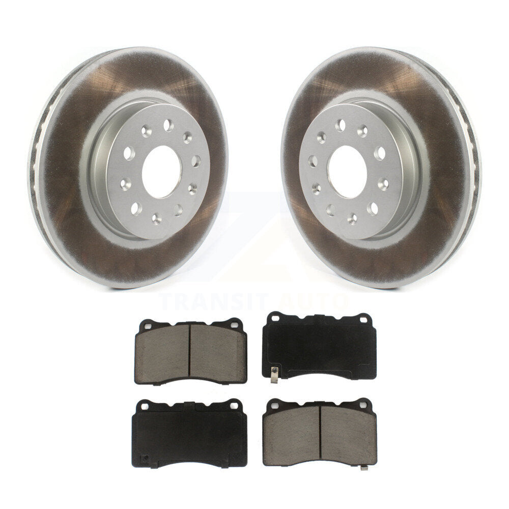Coated Upgrade Brake Kit For 2018 Chevrolet Camaro LT/LS. With Brembo Calipers KGC-100884 Transit Auto