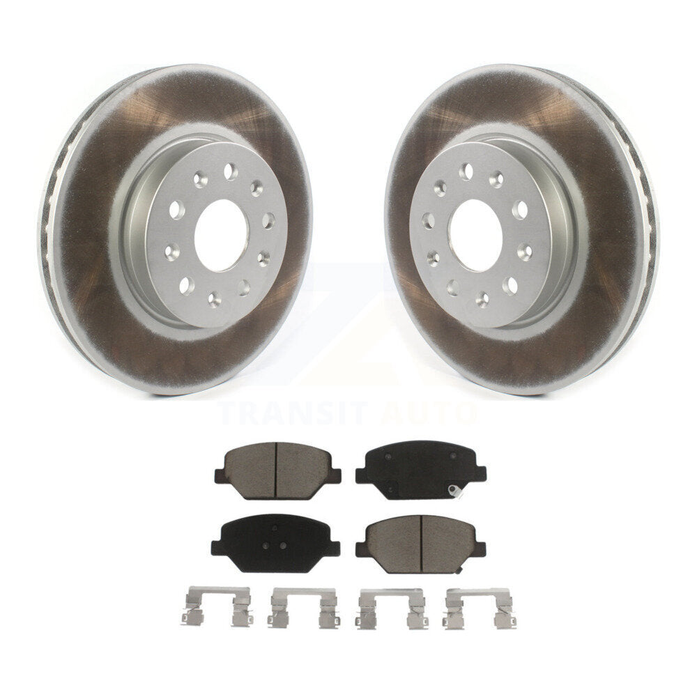Coated Upgrade Brake Kit For 2019 Chevrolet Camaro LT/LS. Without Brembo Calipers KGC-100883 Transit Auto