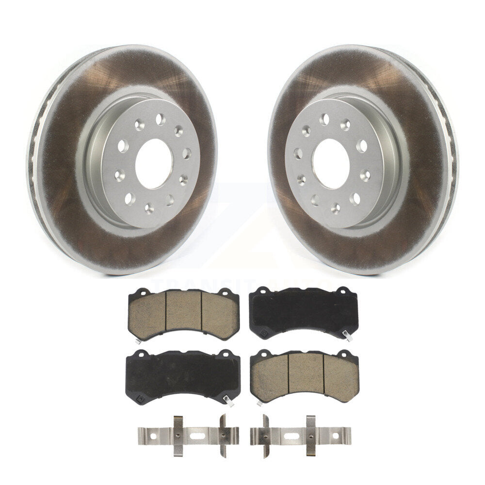 Coated Upgrade Brake Kit For 2020 Chevrolet Camaro LT/LS. With 6 Piston Front Brembo Calipers KGC-100886 Transit Auto