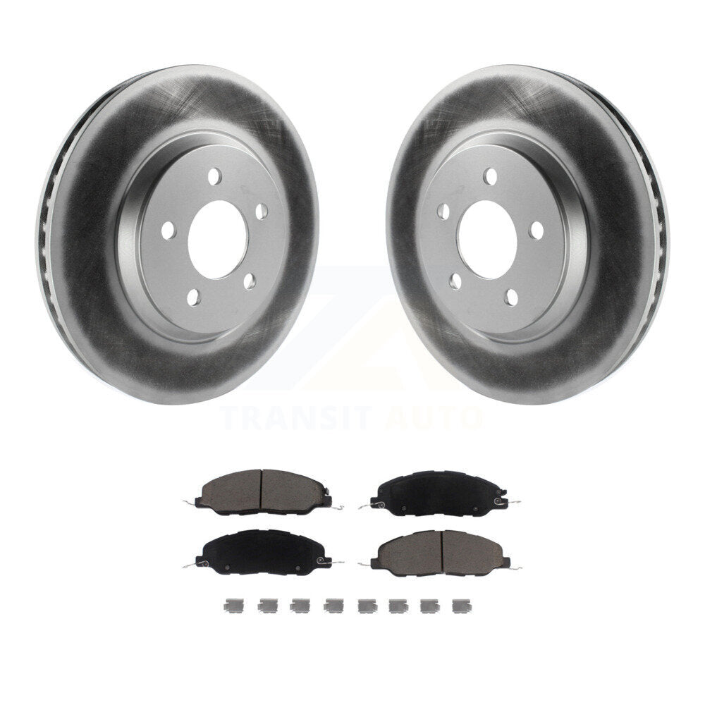 Coated Upgrade Brake Kit For 2005 Ford Mustang GT KGC-101288 Transit Auto