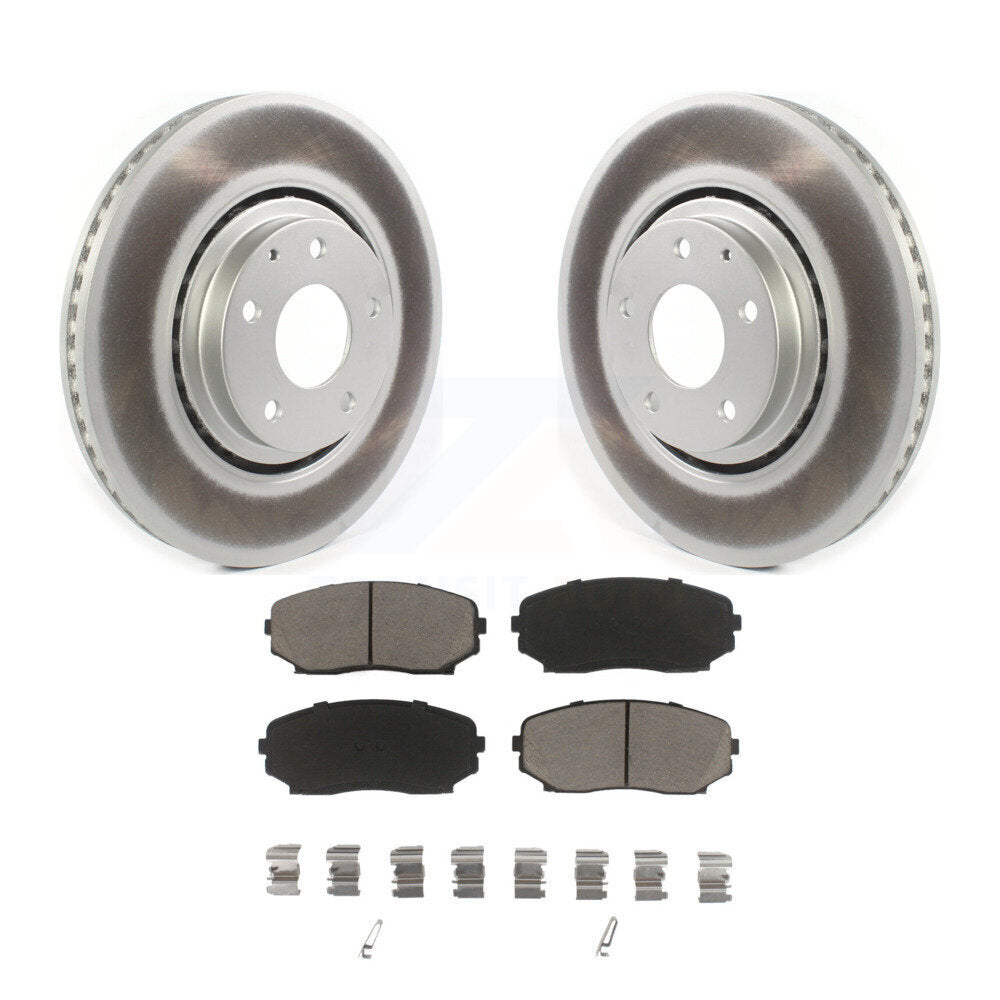 Coated Upgrade Brake Kit For 2017 Mazda CX-9 KGC-100728 Transit Auto