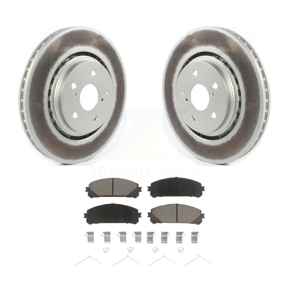 Coated Upgrade Brake Kit For 2017 Lexus RX450h KGC-101000 Transit Auto