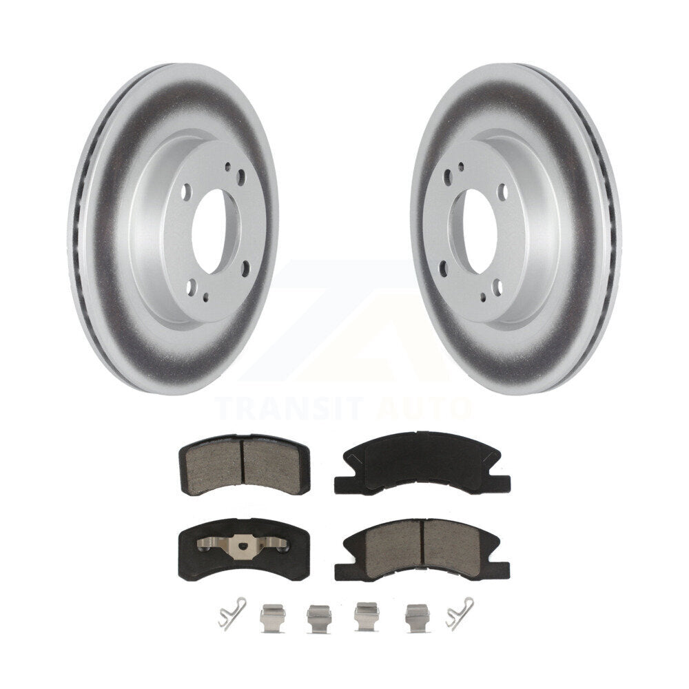 Coated Upgrade Brake Kit For 2023 Mitsubishi Mirage With 2 Mounting Holes Transit Auto