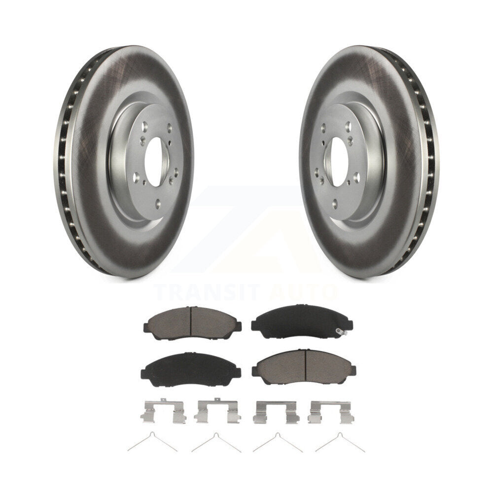 Coated Upgrade Brake Kit For 2012 Honda Pilot KGC-101371 Transit Auto