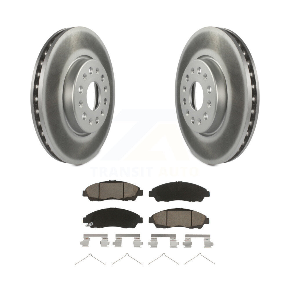 Coated Upgrade Brake Kit For 2020 GMC Acadia KGC-100882 Transit Auto