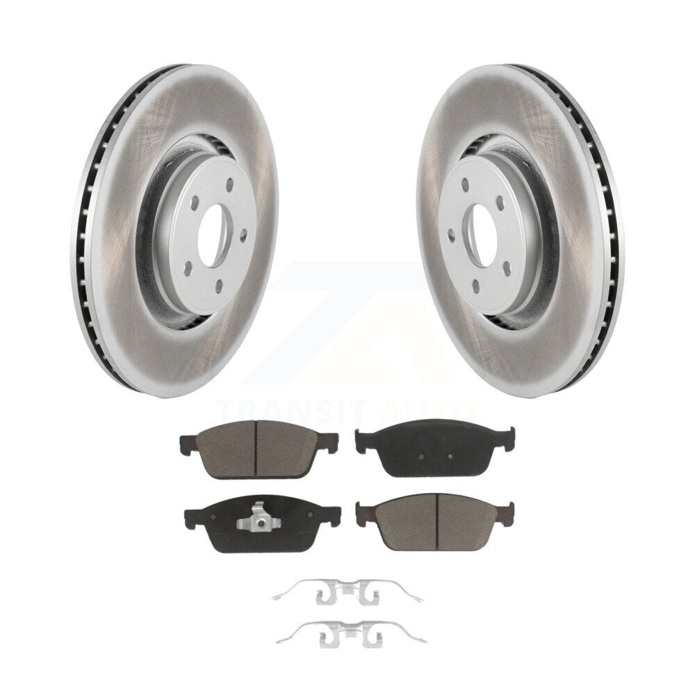 Coated Upgrade Brake Kit For 2017 Lincoln MKC KGC-100738 Transit Auto