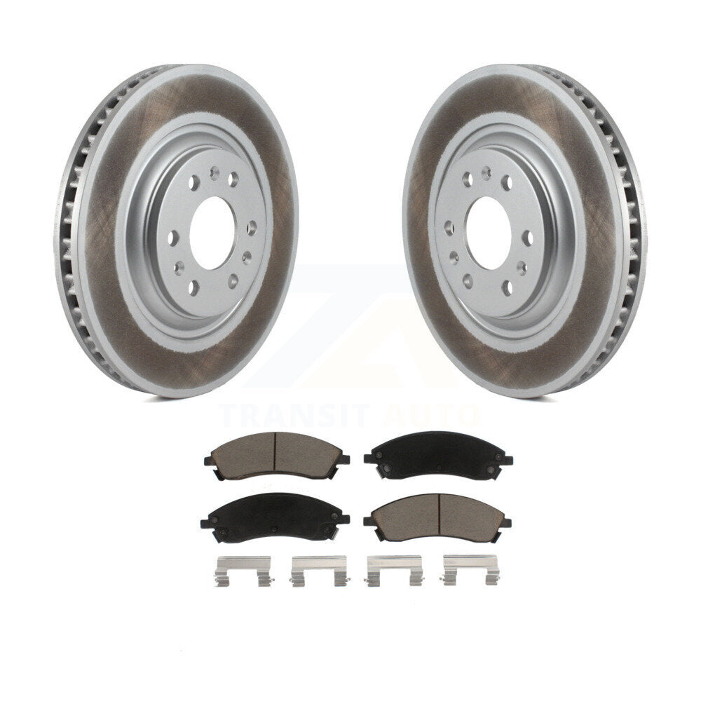 Coated Upgrade Brake Kit For 2006 Cadillac SRX With Performance Package or Without Performance Package KGC-100987 Transit Auto