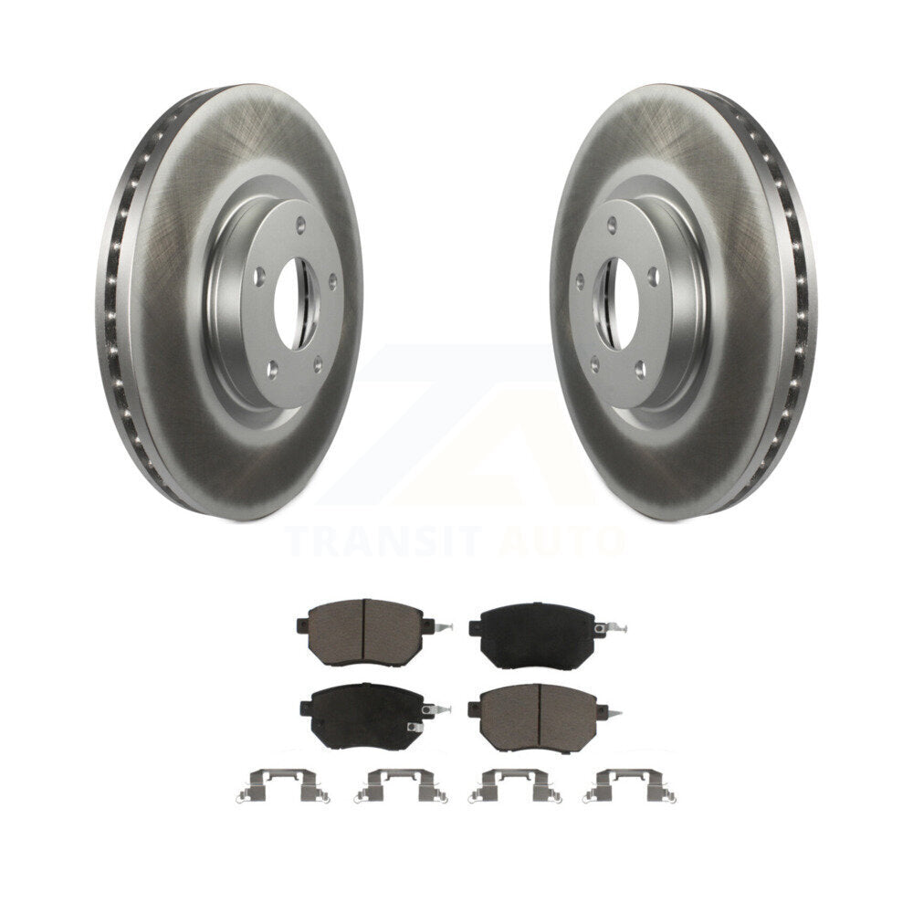 Coated Upgrade Brake Kit For 2004 Nissan Maxima KGC-101190 Transit Auto